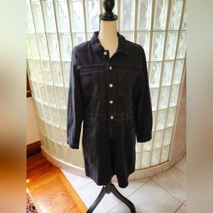 NWT GAP Black Denim Dress
